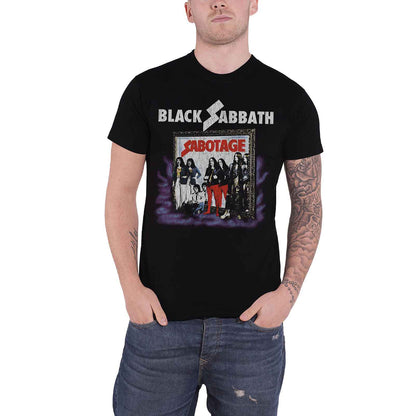 BLACK SABBATH - SABOTAGE VINTAGE - T-Shirt Black