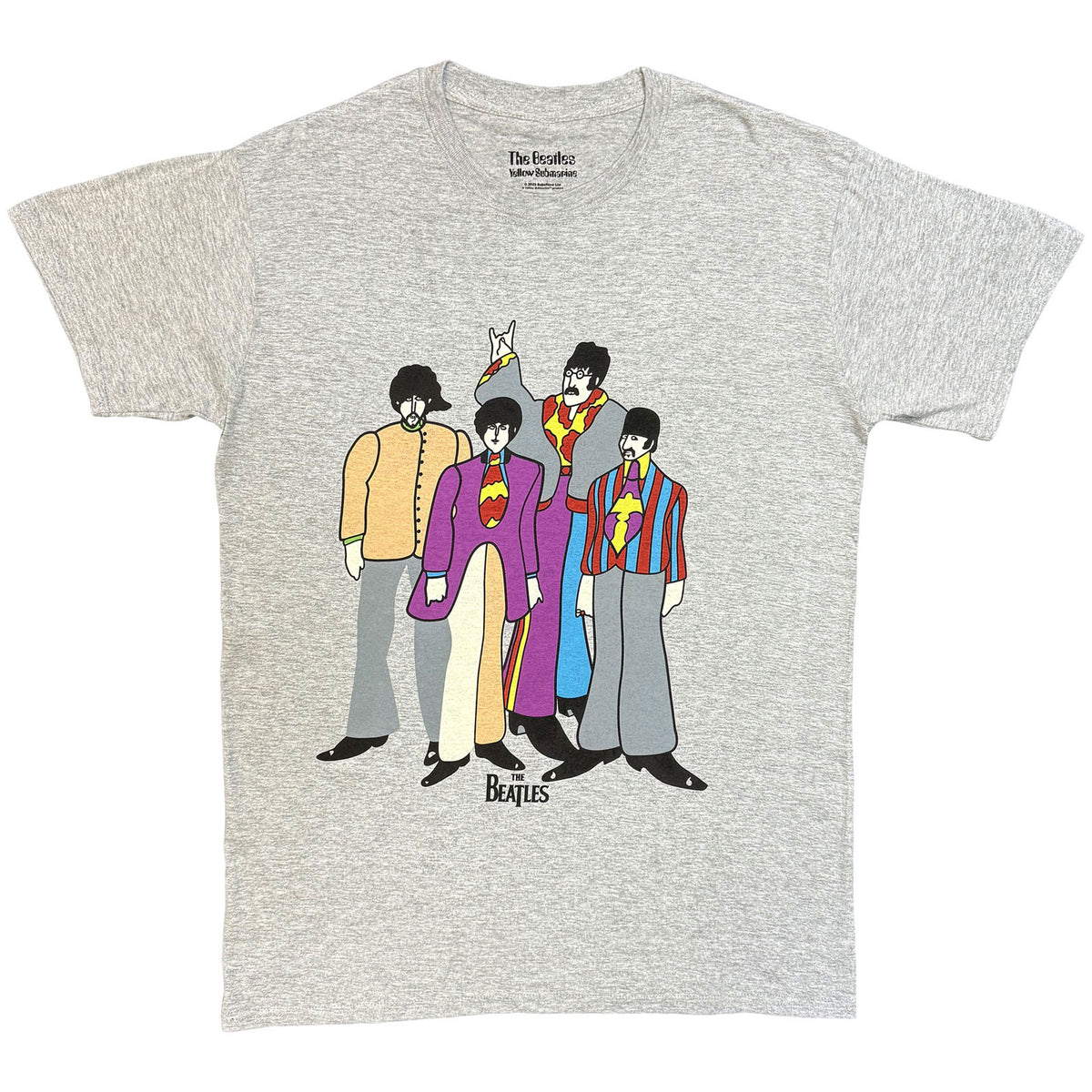 BEATLES, THE - YELLOW SUBMARINE - T-Shirt Grey