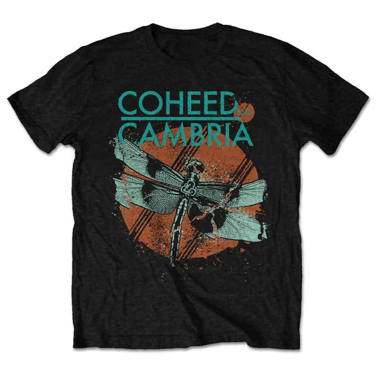 COHEED AND CAMBRIA - DRAGONFLY - T-Shirt Black