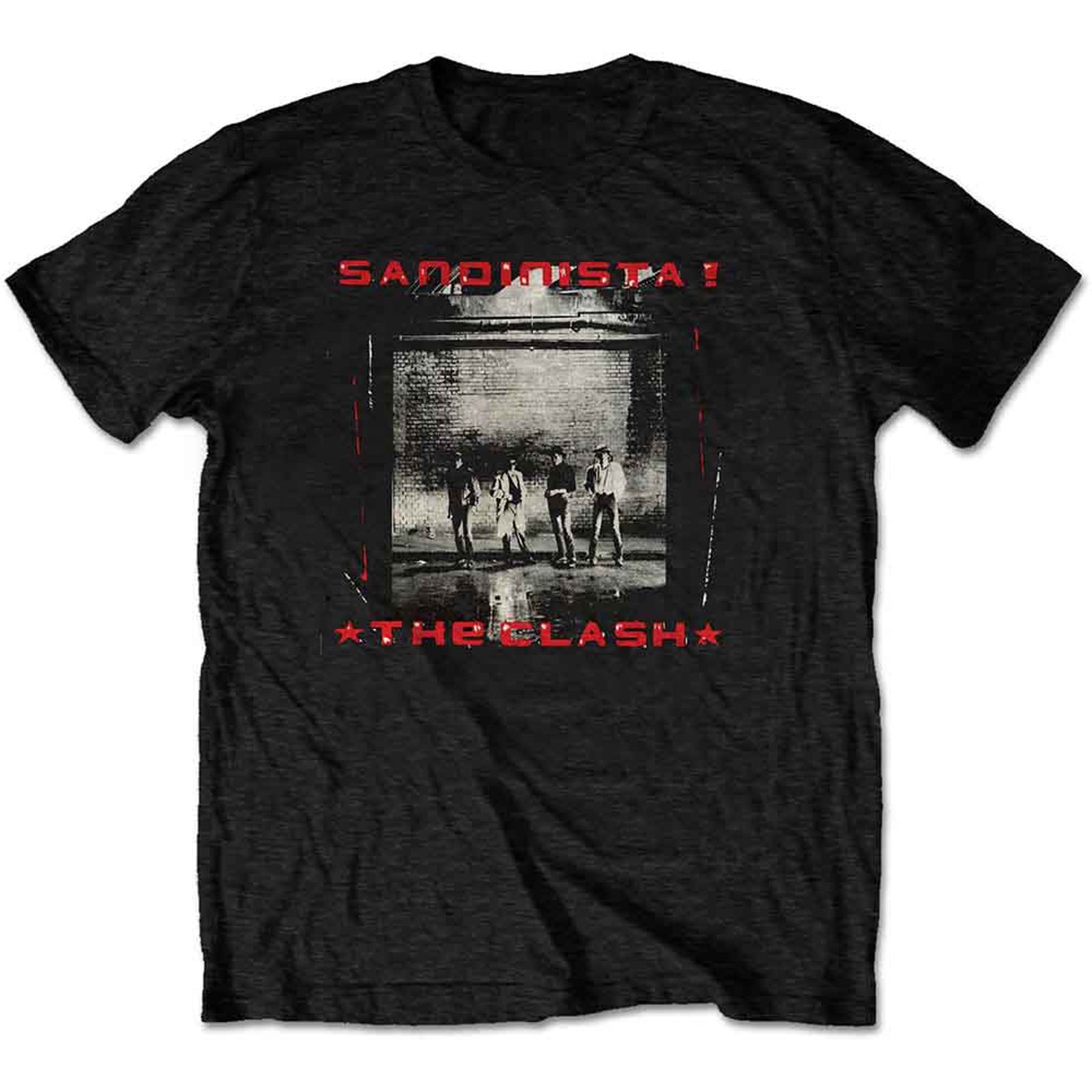 CLASH, THE - SANDINISTA! - T-Shirt Black