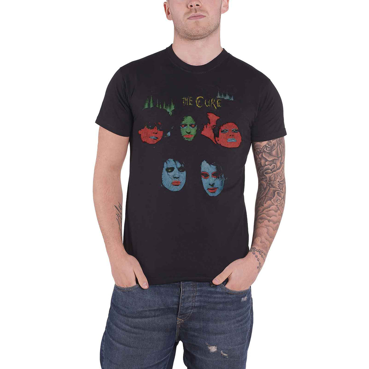 CURE, THE - IN BETWEEN DAYS - T-Shirt Black (Back Print)