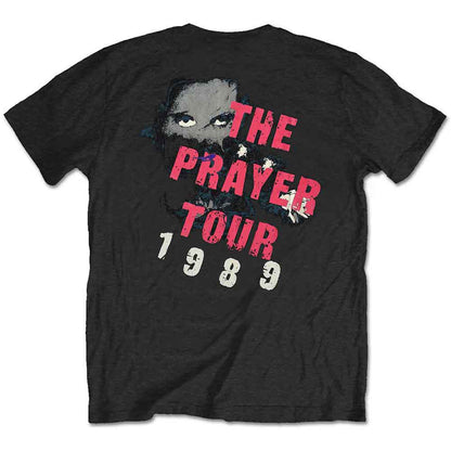 CURE, THE - THE PRAYER TOUR 1989 - T-Shirt Black (Back Print)
