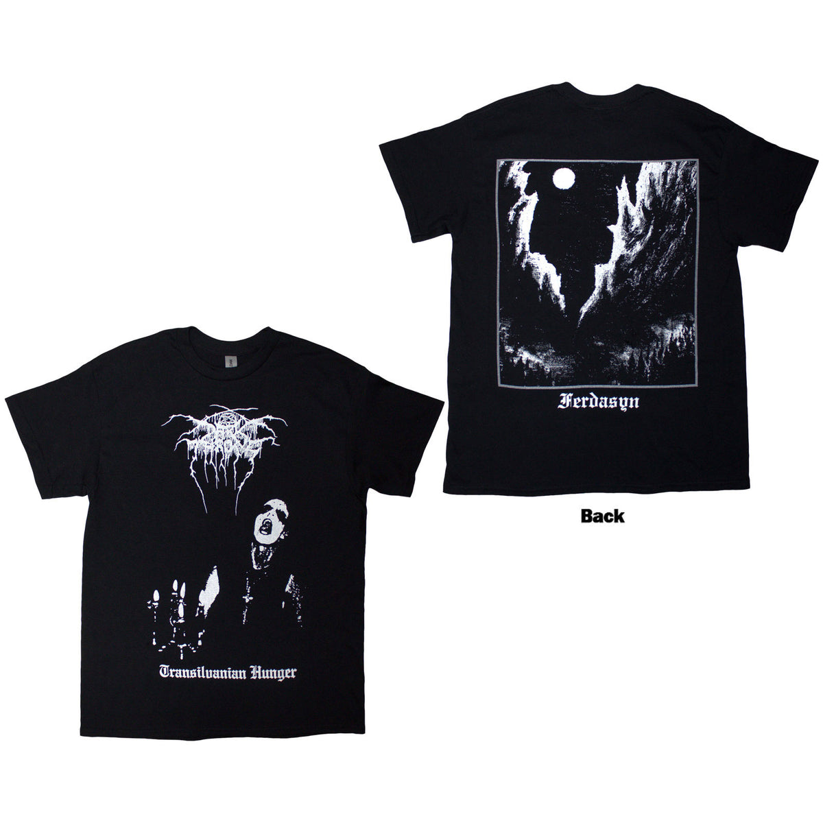DARKTHRONE - TRANSILVANIAN HUNGER - T-Shirt Black (Back Print)
