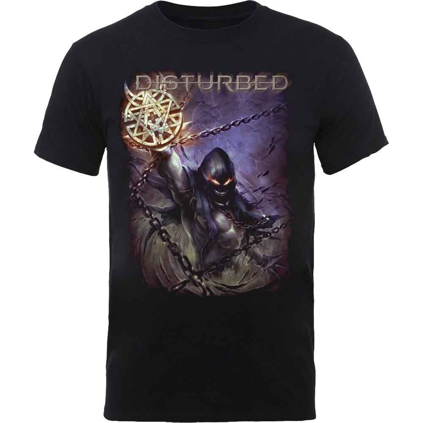 DISTURBED - VORTEX COLOURS - T-Shirt Black