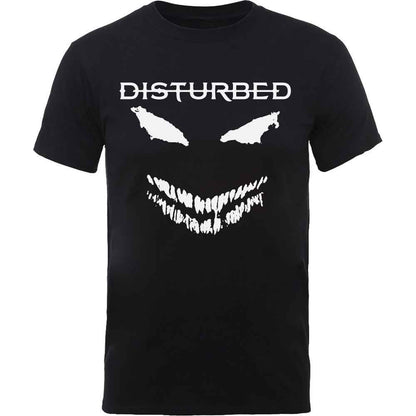 DISTURBED - SCARY FACE CANDLE - T-Shirt Black