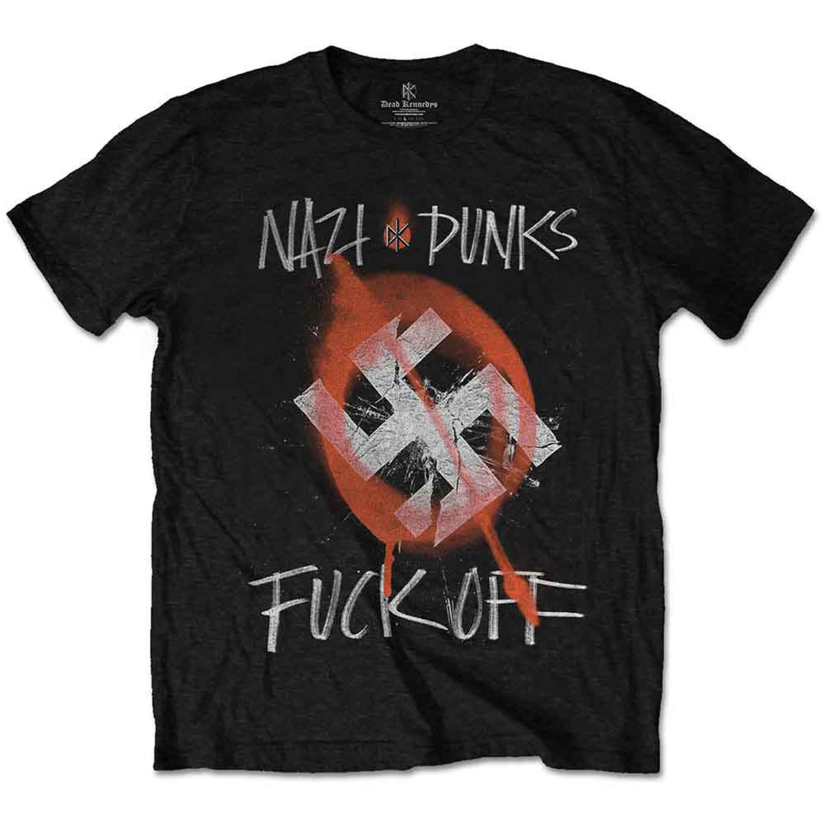 DEAD KENNEDYS - NAZI PUNKS - T-Shirt Black