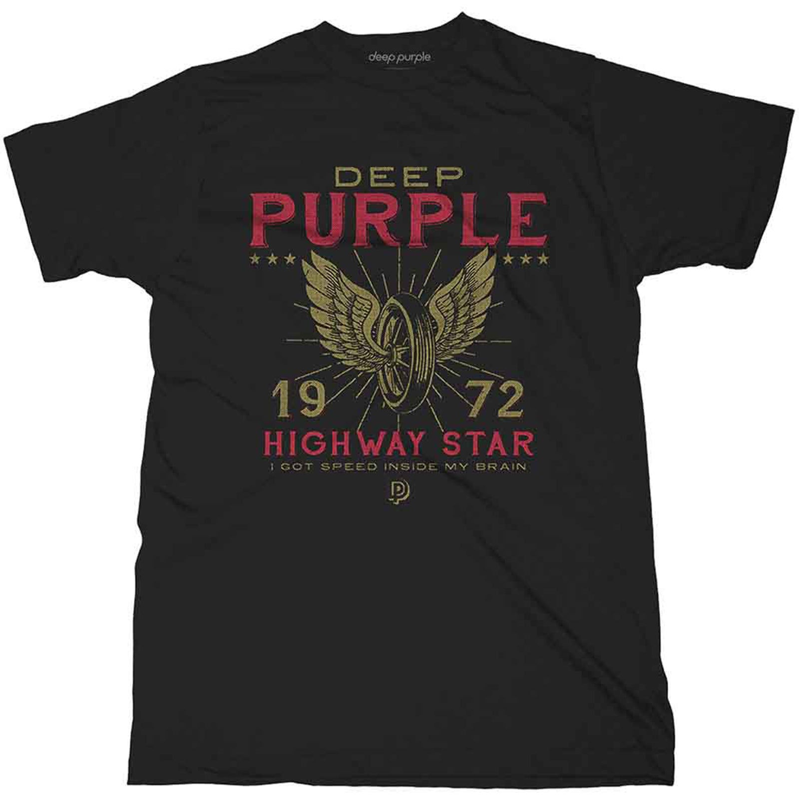 DEEP PURPLE - HIGHWAY STAR - T-Shirt Black