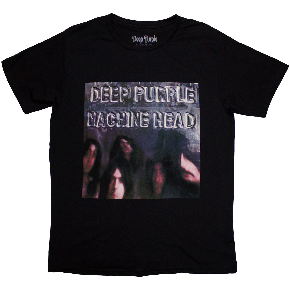 DEEP PURPLE - MACHINE HEAD ALBUM COVER - T-Shirt Black