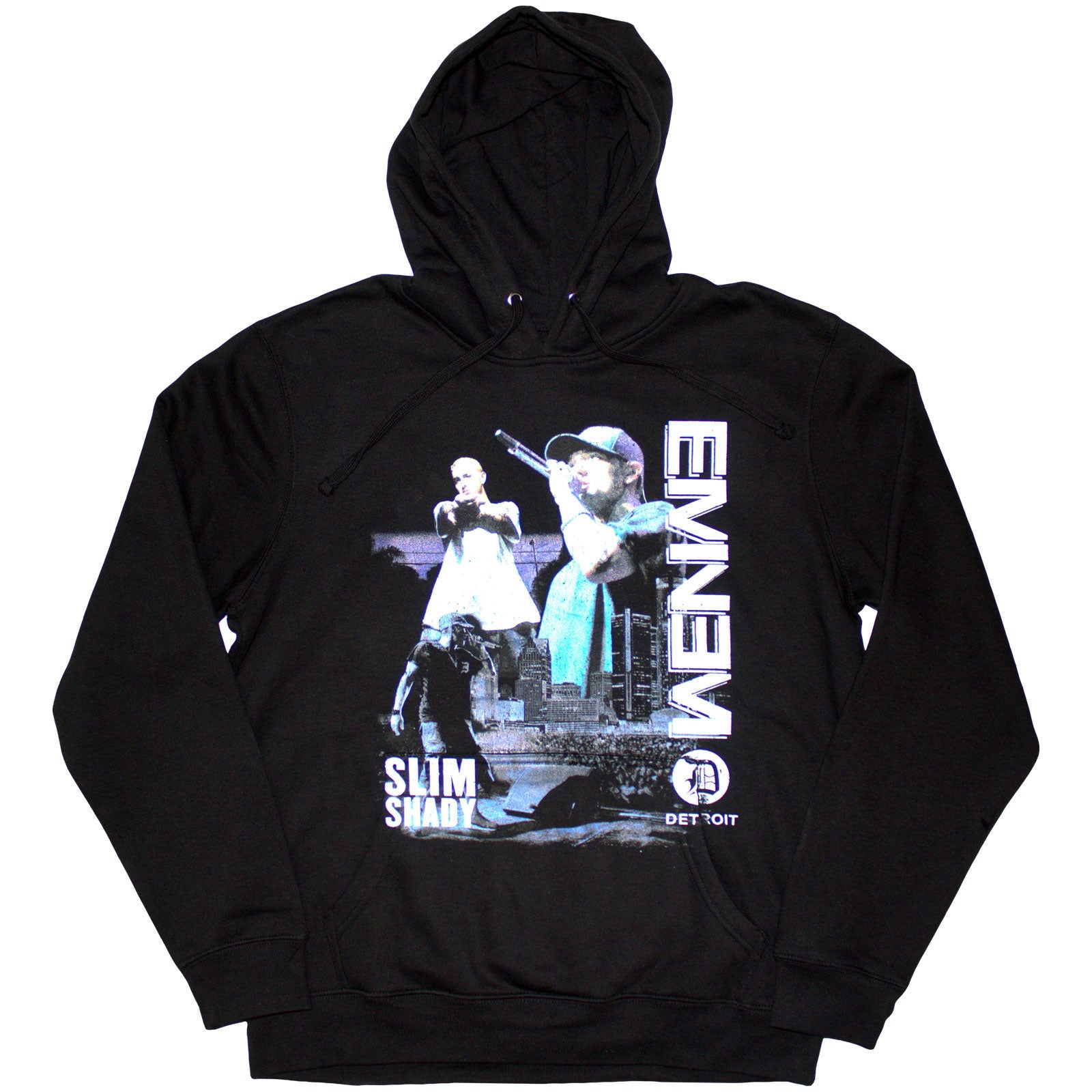 EMINEM - DETROIT - Pullover Hoodie Black