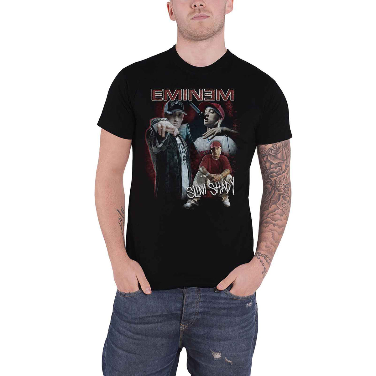 EMINEM - SHADY HOMAGE - T-Shirt Black