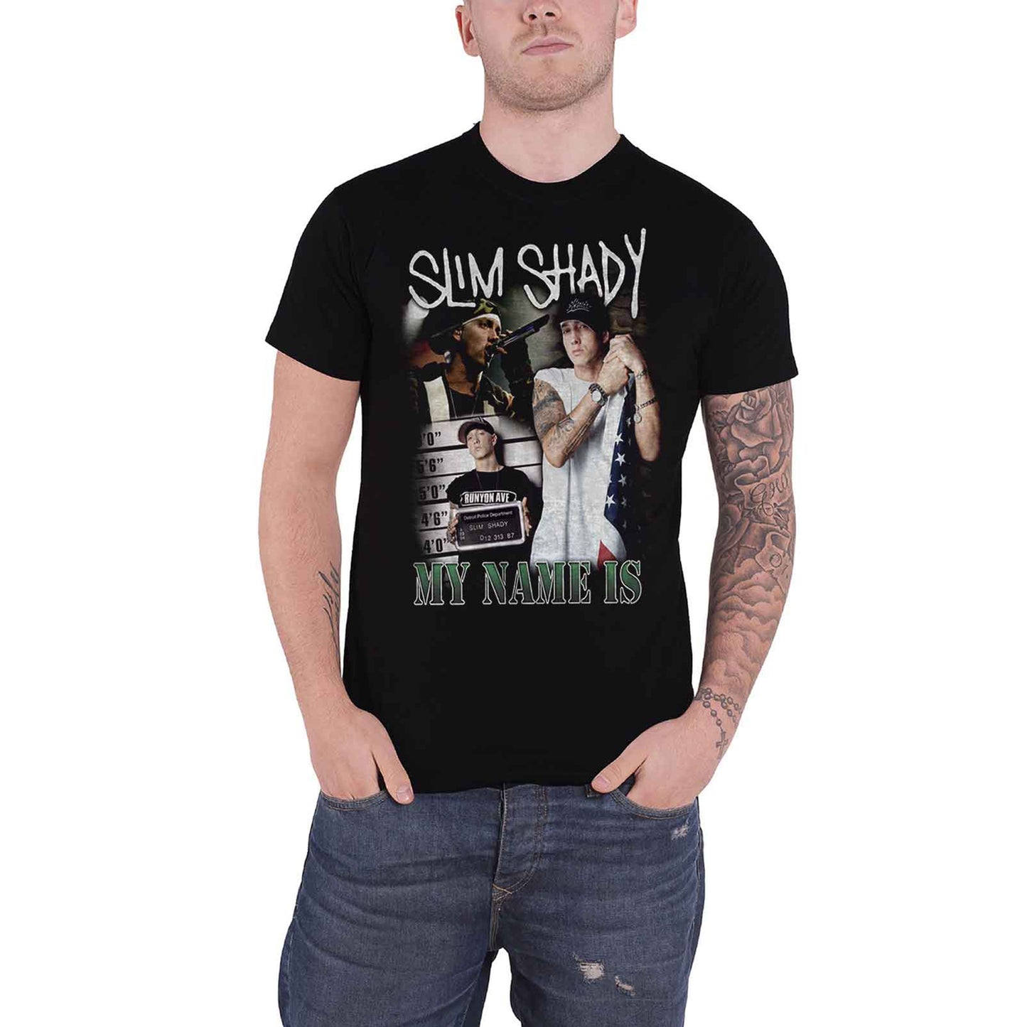 EMINEM - MY NAME IS HOMAGE - T-Shirt Black