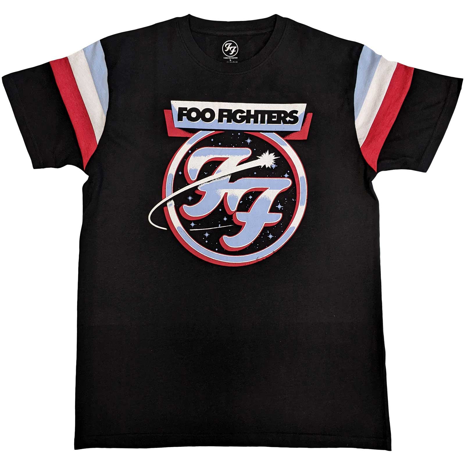 FOO FIGHTERS - COMET TRICOLOUR - Ringer T-Shirt Black