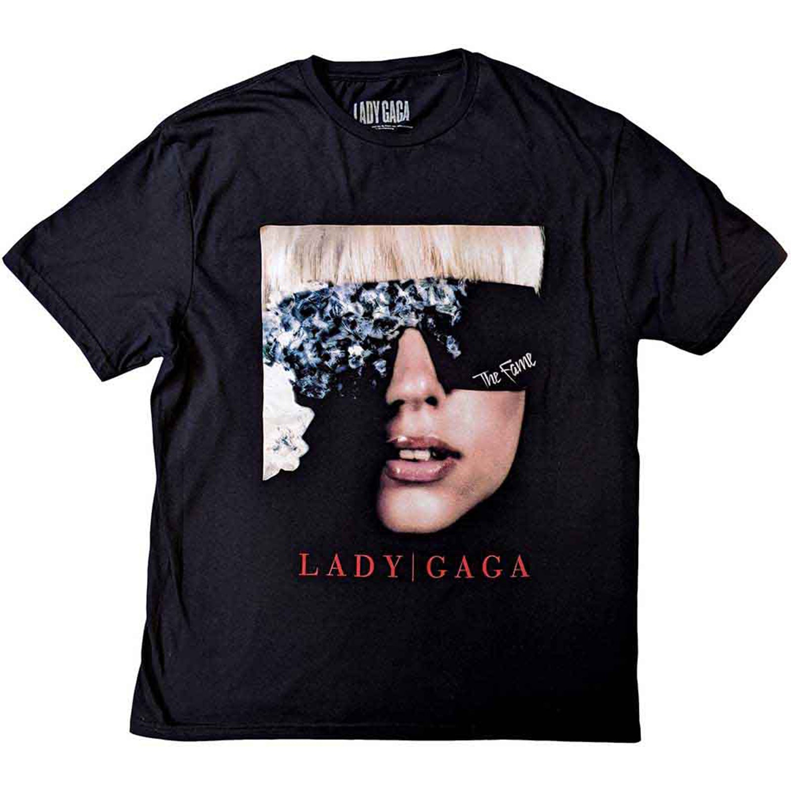 LADY GAGA - THE FAME PHOTO - T-Shirt Black