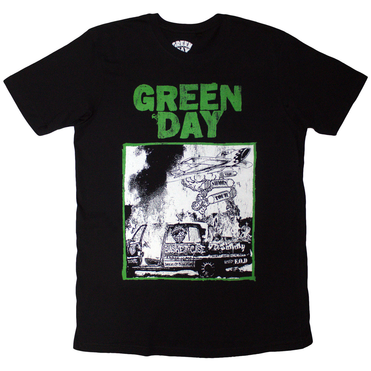 GREEN DAY - RIOT TRIO - T-Shirt Black