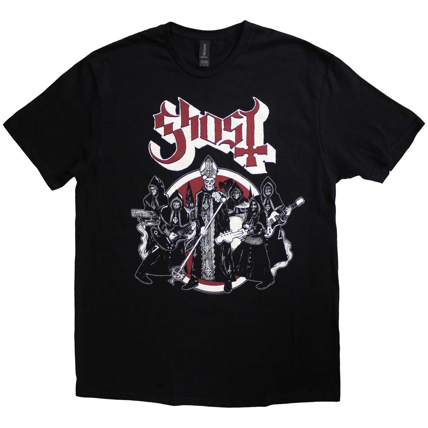 GHOST - ROAD TO ROME - T-shirt noir