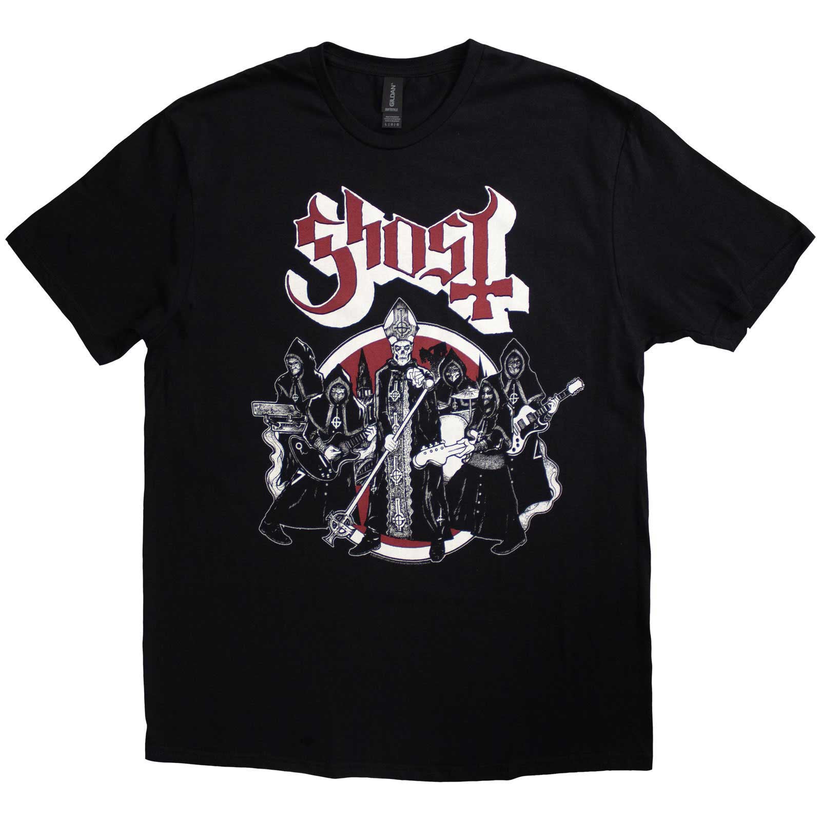GHOST - ROAD TO ROME - T-shirt noir