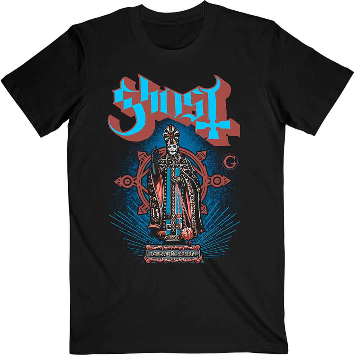 GHOST - HABEMUS PAPAM - T-Shirt Black