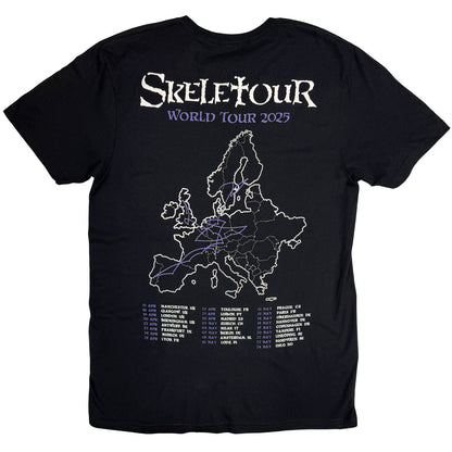 GHOST - SKELETA ALBUM COVER '25 TOUR DATES - T-Shirt Black (Back Print)