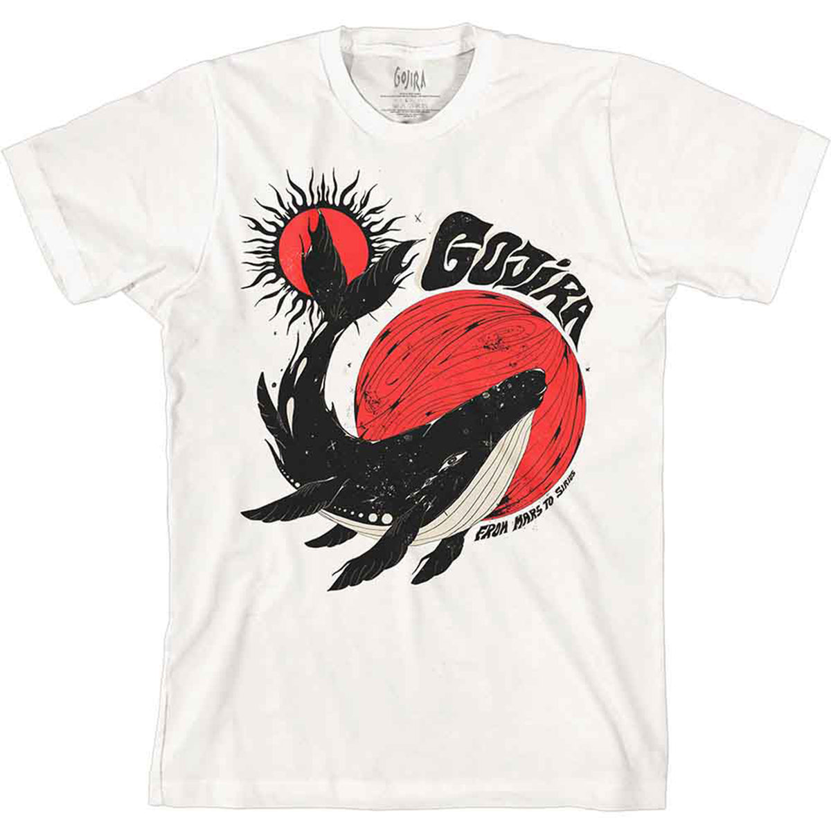 GOJIRA - WHALE - T-Shirt White