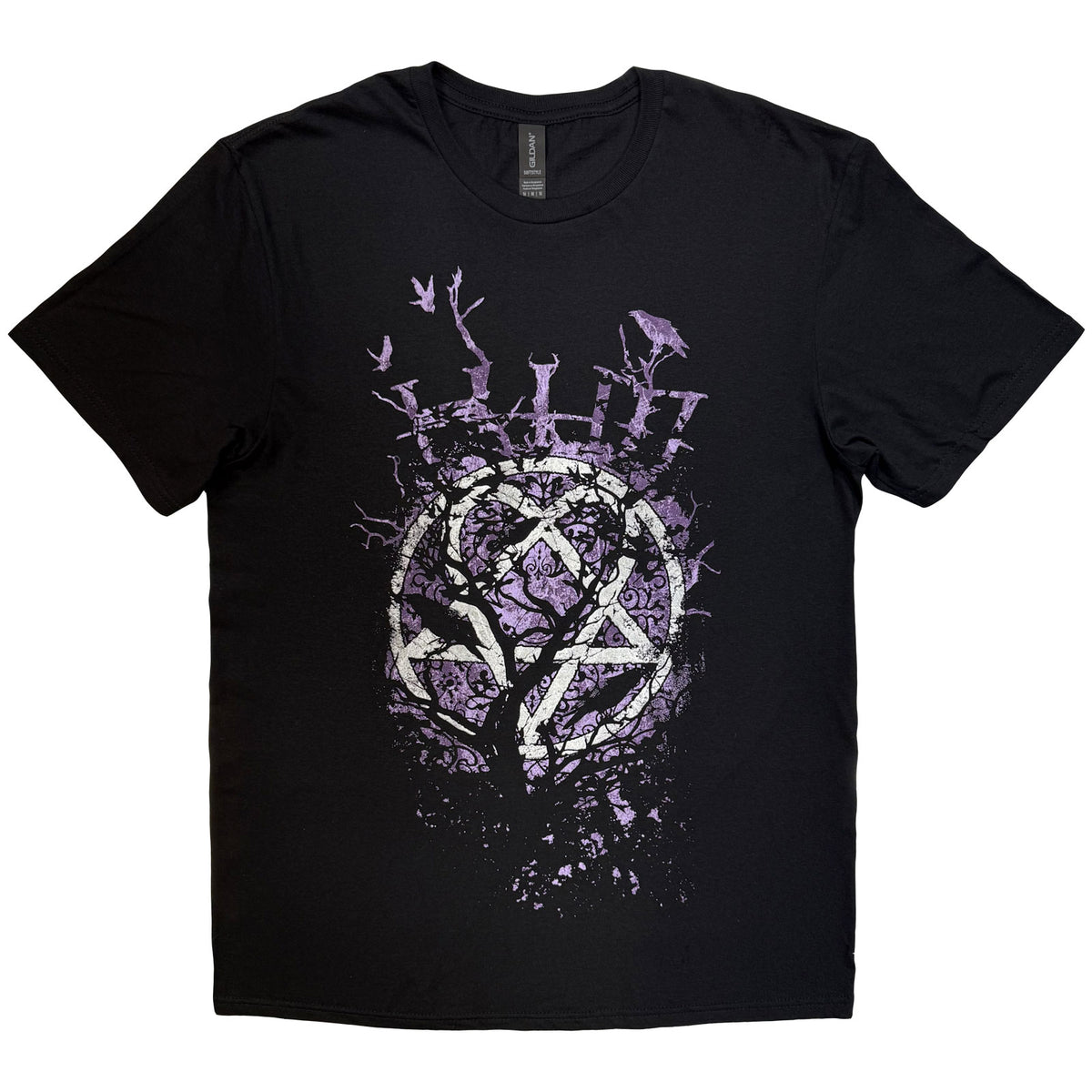 HIM - CROWS - T-Shirt Black