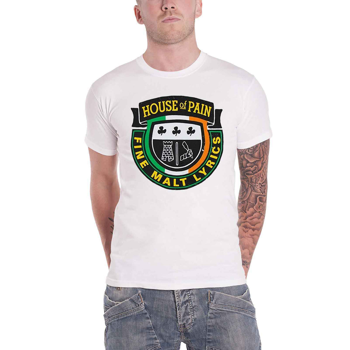 HOUSE OF PAIN - FINE MALT - T-Shirt White