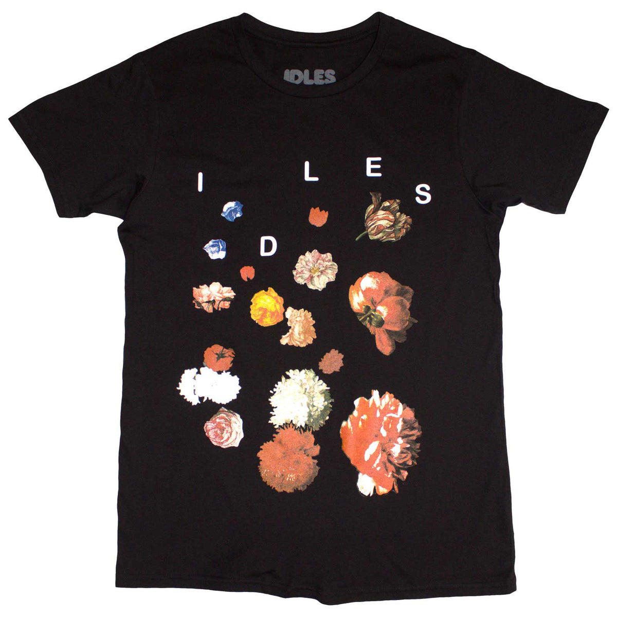 IDLES - FLOWERS - T-Shirt Black