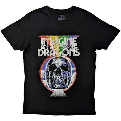 IMAGINE DRAGONS - SKULL - T-Shirt Black