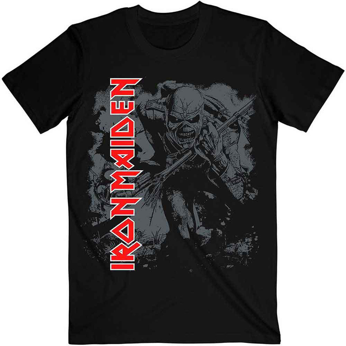 IRON MAIDEN - HI-CONTRAST TROOPER - T-shirt noir
