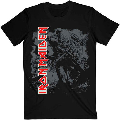 IRON MAIDEN - HI-CONTRAST TROOPER - T-shirt noir