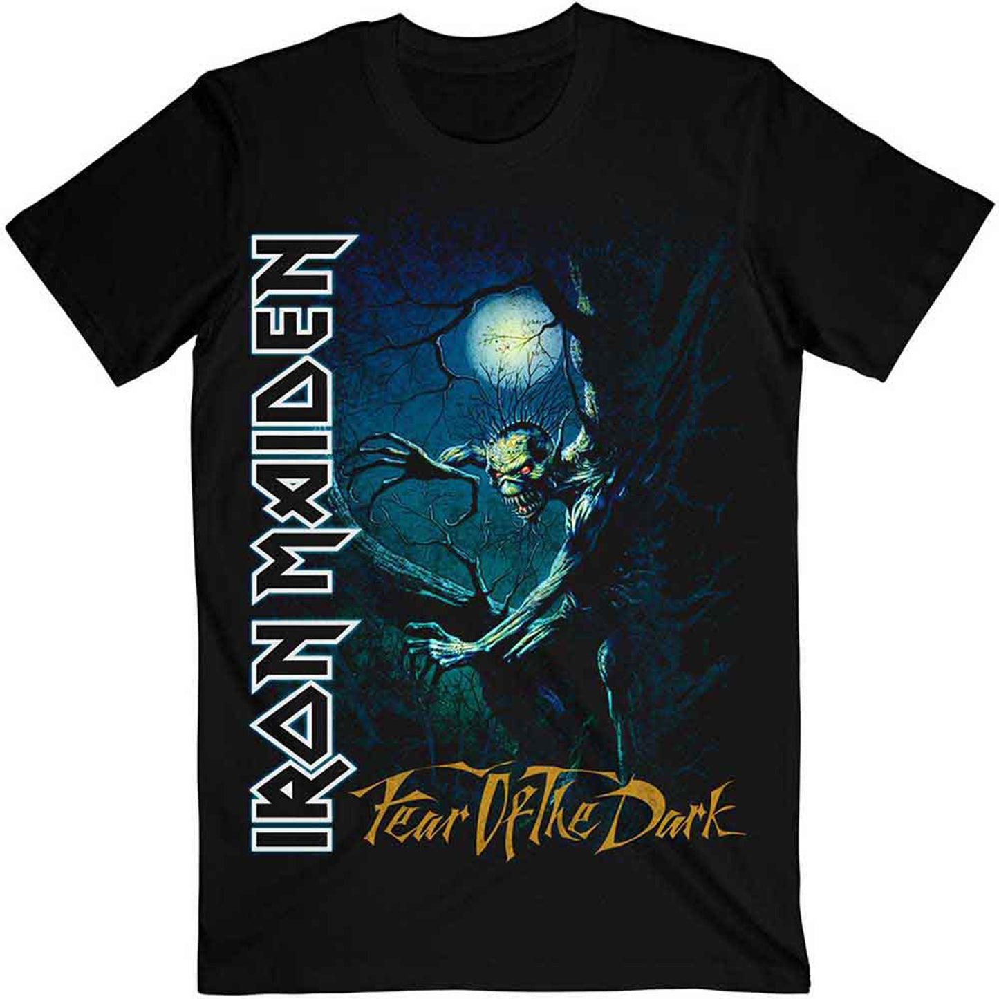IRON MAIDEN - FEAR OF THE DARK TREE SPRITE - T-shirt noir