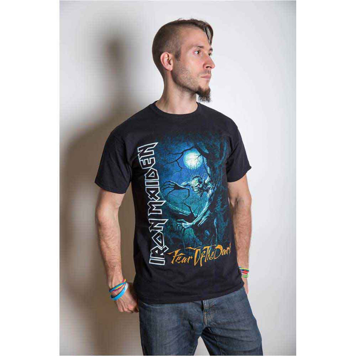 IRON MAIDEN - FEAR OF THE DARK TREE SPRITE - T-shirt noir