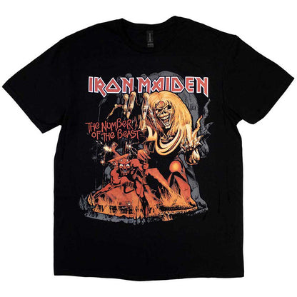 IRON MAIDEN - NUMBER OF THE BEAST GRAPHIC - T-Shirt noir