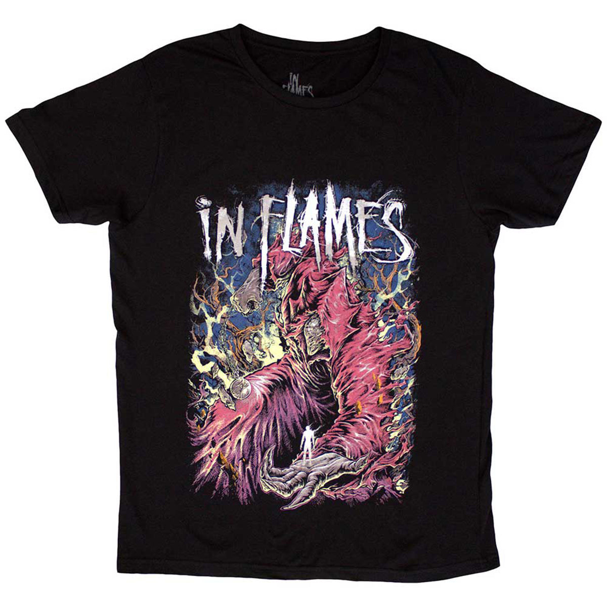IN FLAMES - NOTHING BUT PAIN - T-Shirt Black