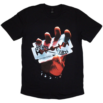 JUDAS PRIEST - BRITISH STEEL - T-shirt noir