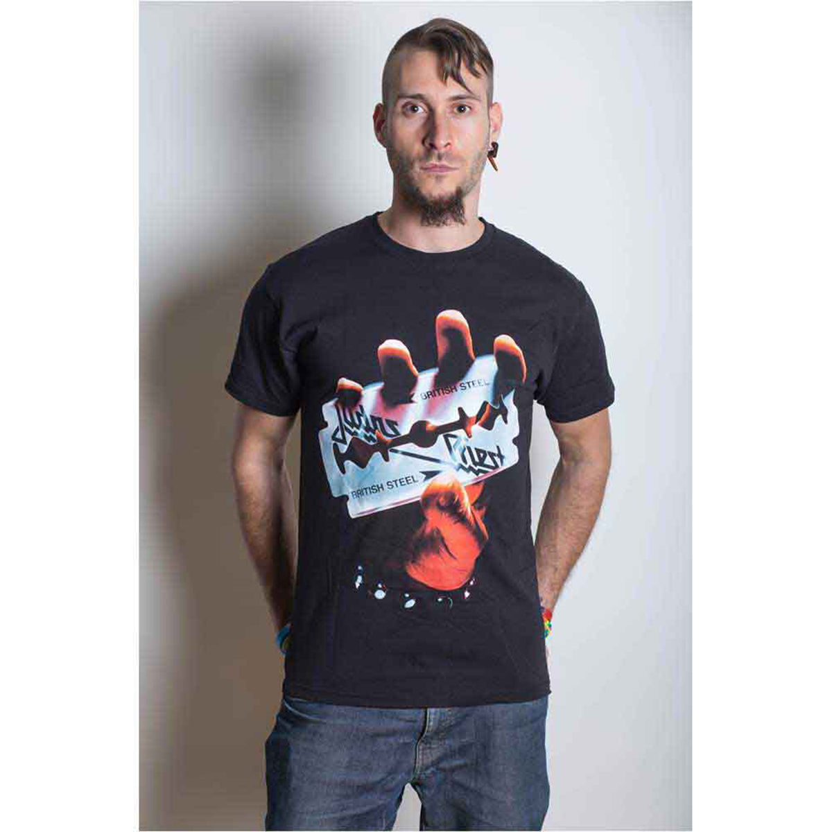 JUDAS PRIEST - BRITISH STEEL - T-shirt noir