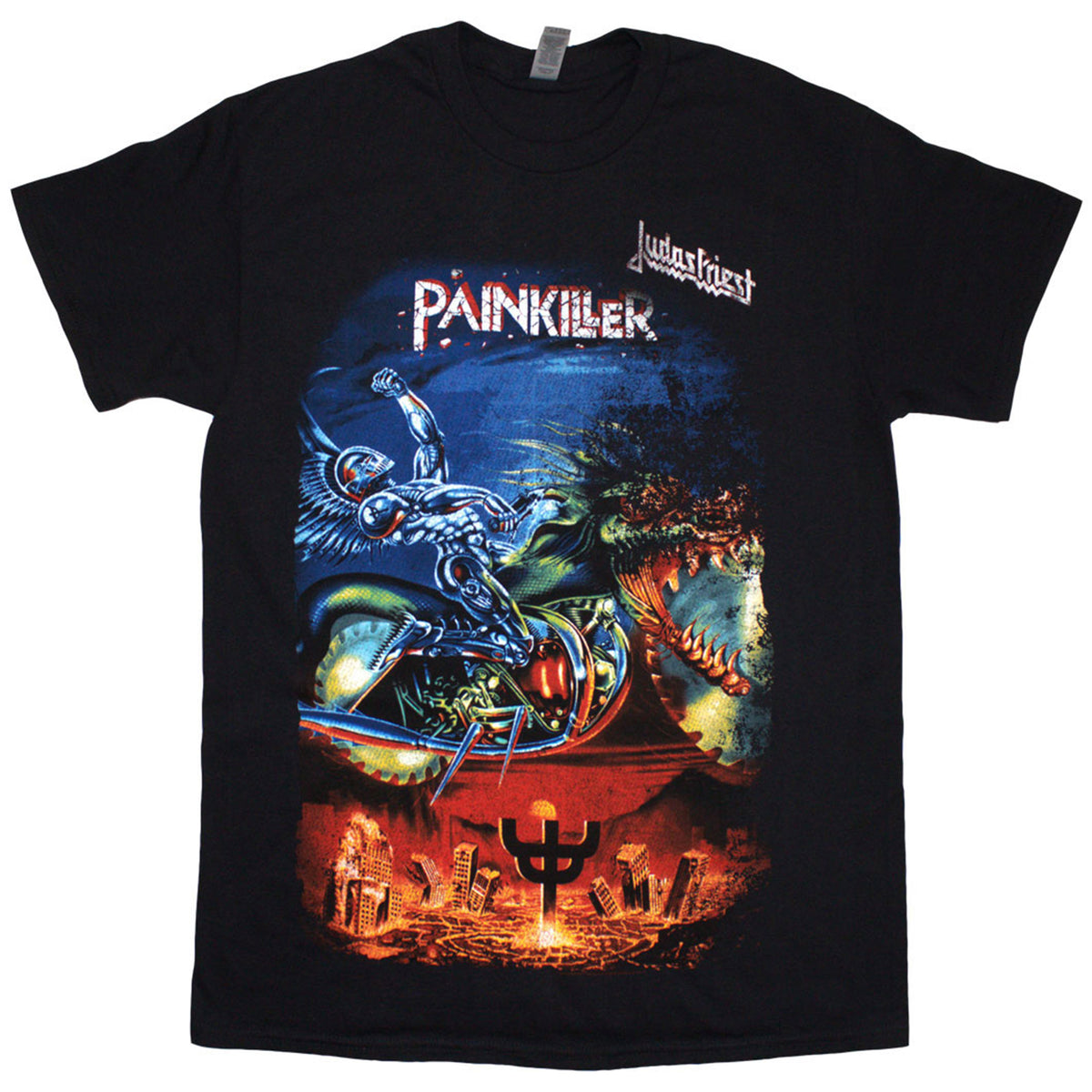 JUDAS PRIEST - PAINKILLER - T-Shirt Noir