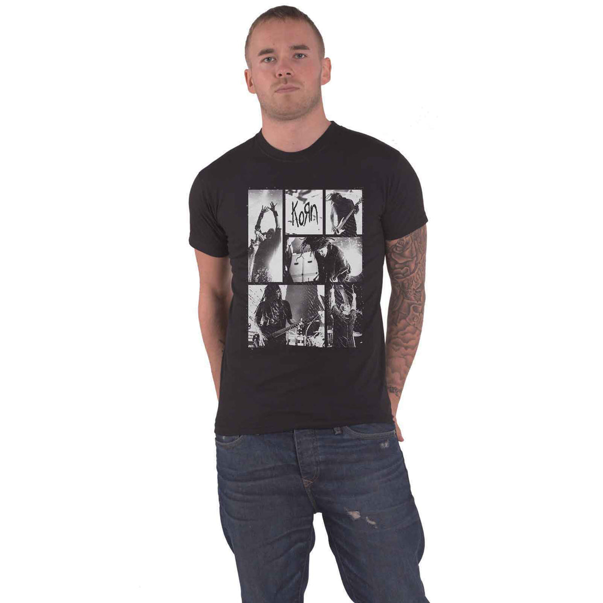 KORN - BLOCKS - T-Shirt Black