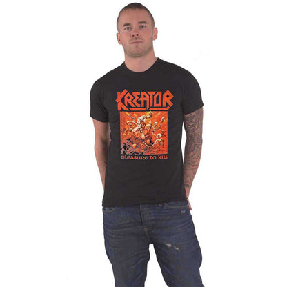 KREATOR - PLEASURE TO KILL - T-Shirt Black (Back Print)