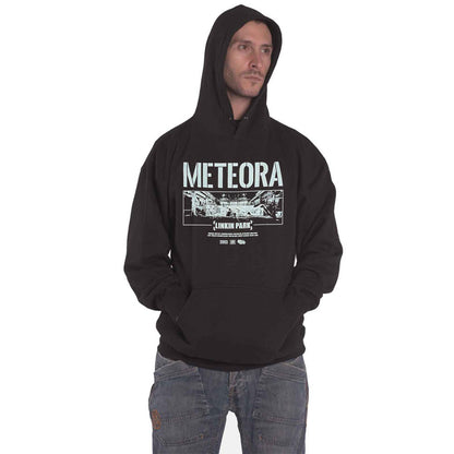 LINKIN PARK - METEORA WALL ART - Pullover Hoodie Black