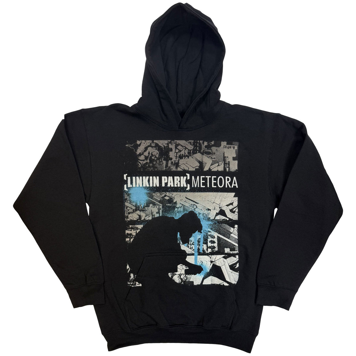 LINKIN PARK - METEORA DRIP COLLAGE - Pullover Hoodie Black