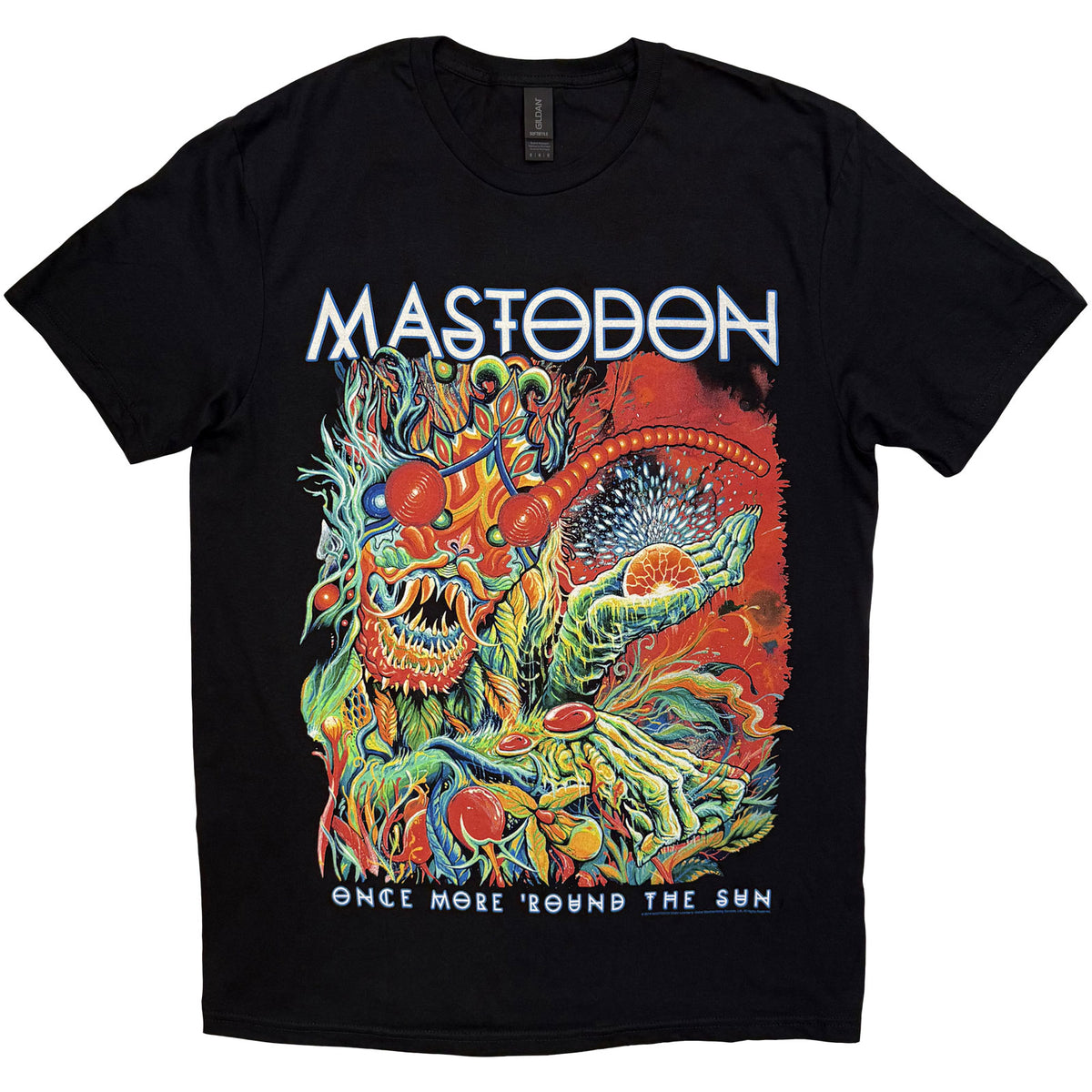 MASTODON - ONCE MORE ROUND THE SUN - T-Shirt Black