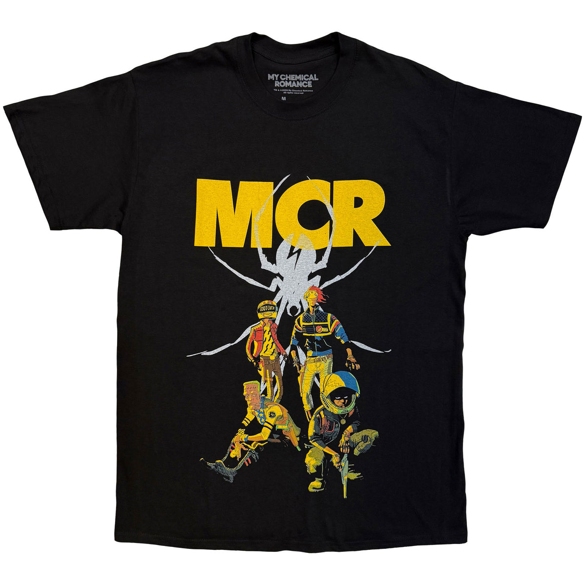 MY CHEMICAL ROMANCE - KILLJOYS PIN-UP - T-Shirt Black