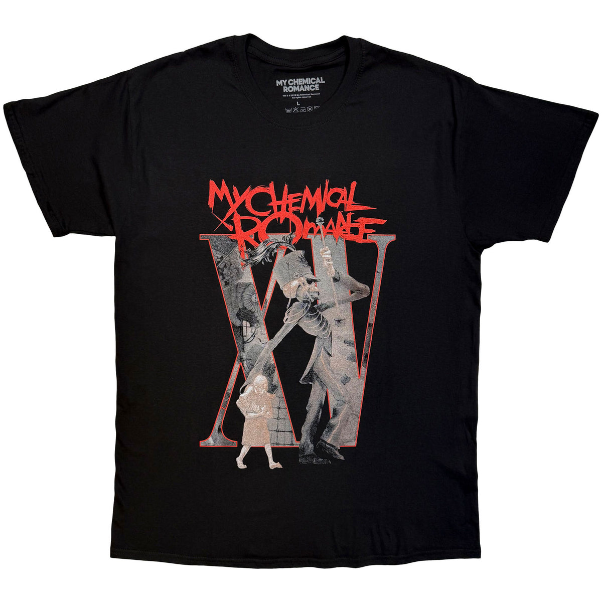 MY CHEMICAL ROMANCE - XV PARADE FILL - T-Shirt Black