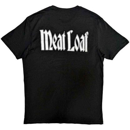 MEAT LOAF - BAT OUT OF HELL COVER - T-Shirt Black (Back Print)