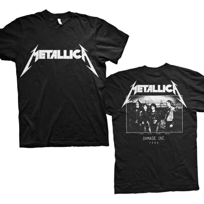 METALLICA - MASTER OF PUPPETS PHOTO - T-Shirt Black (Back Print)