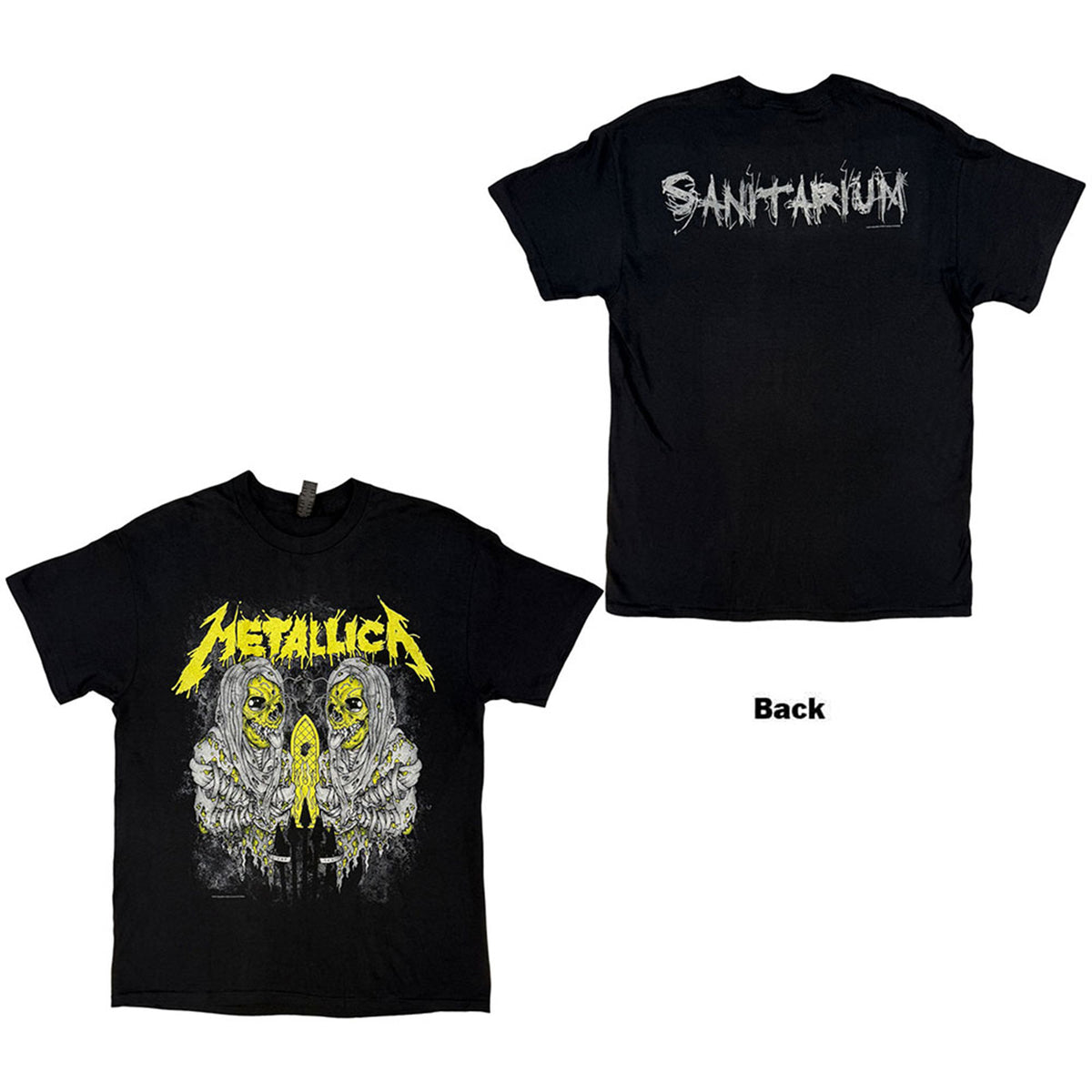METALLICA - SANITARIUM - T-Shirt Black (Back Print)