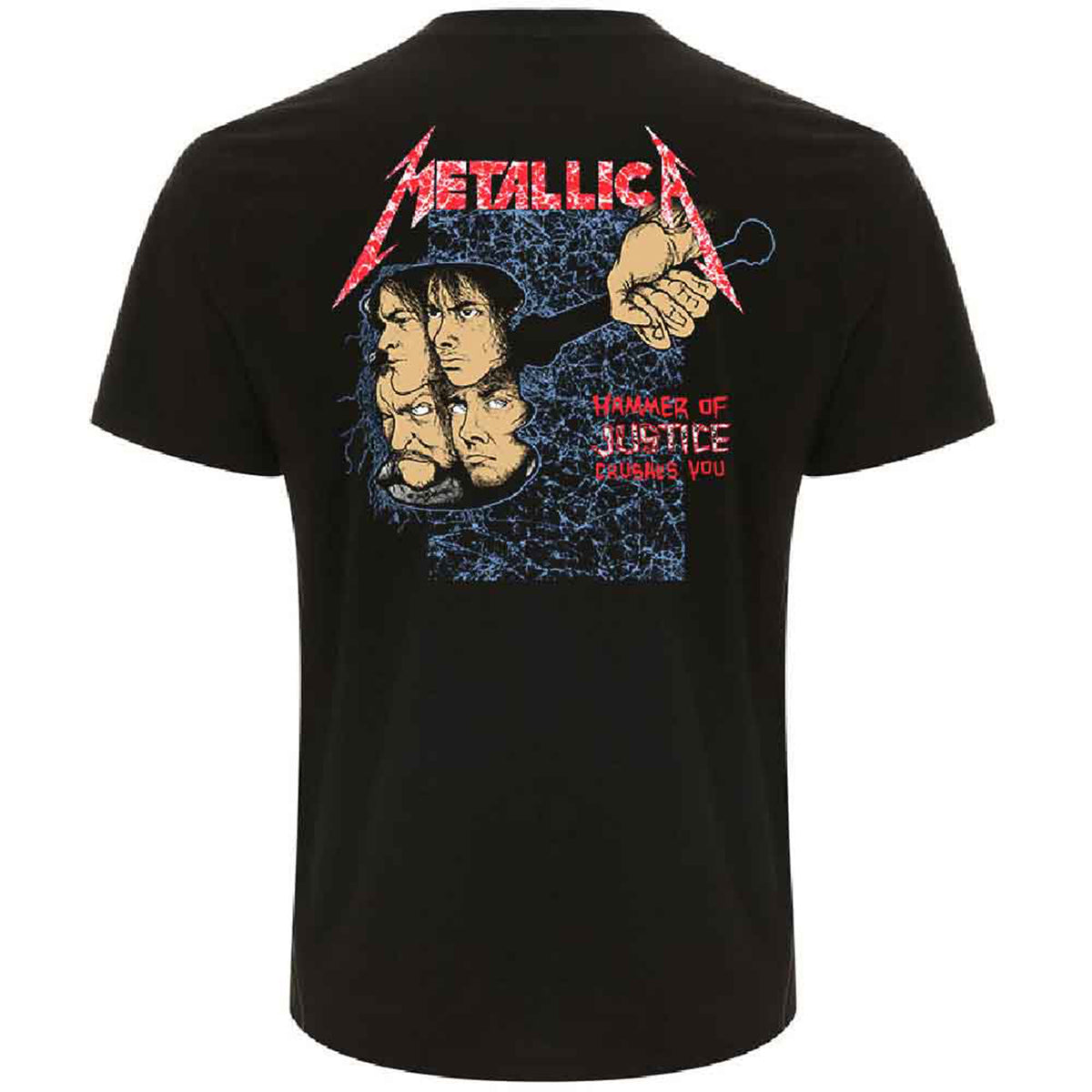 METALLICA - AND JUSTICE FOR ALL (ORIGINAL) - T-Shirt Black (Back Print)
