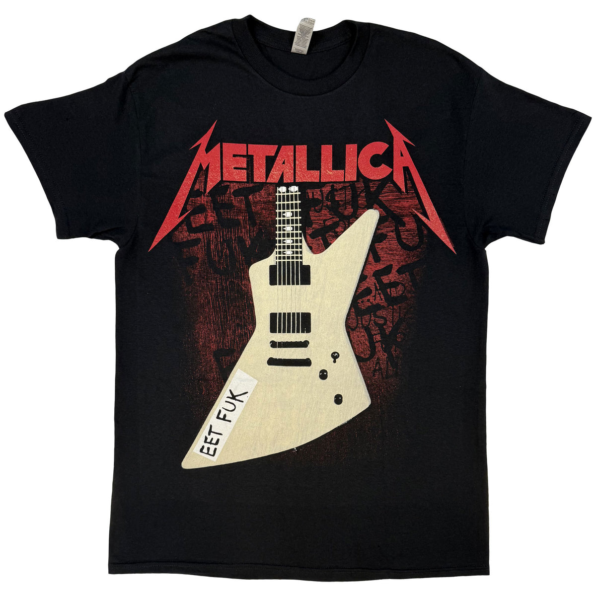METALLICA - EET FUK - T-Shirt Black (Back Print)