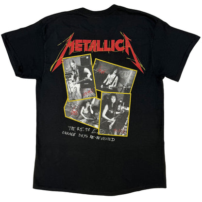 METALLICA - GARAGE PHOTO YELLOW - T-Shirt Black (Back Print)