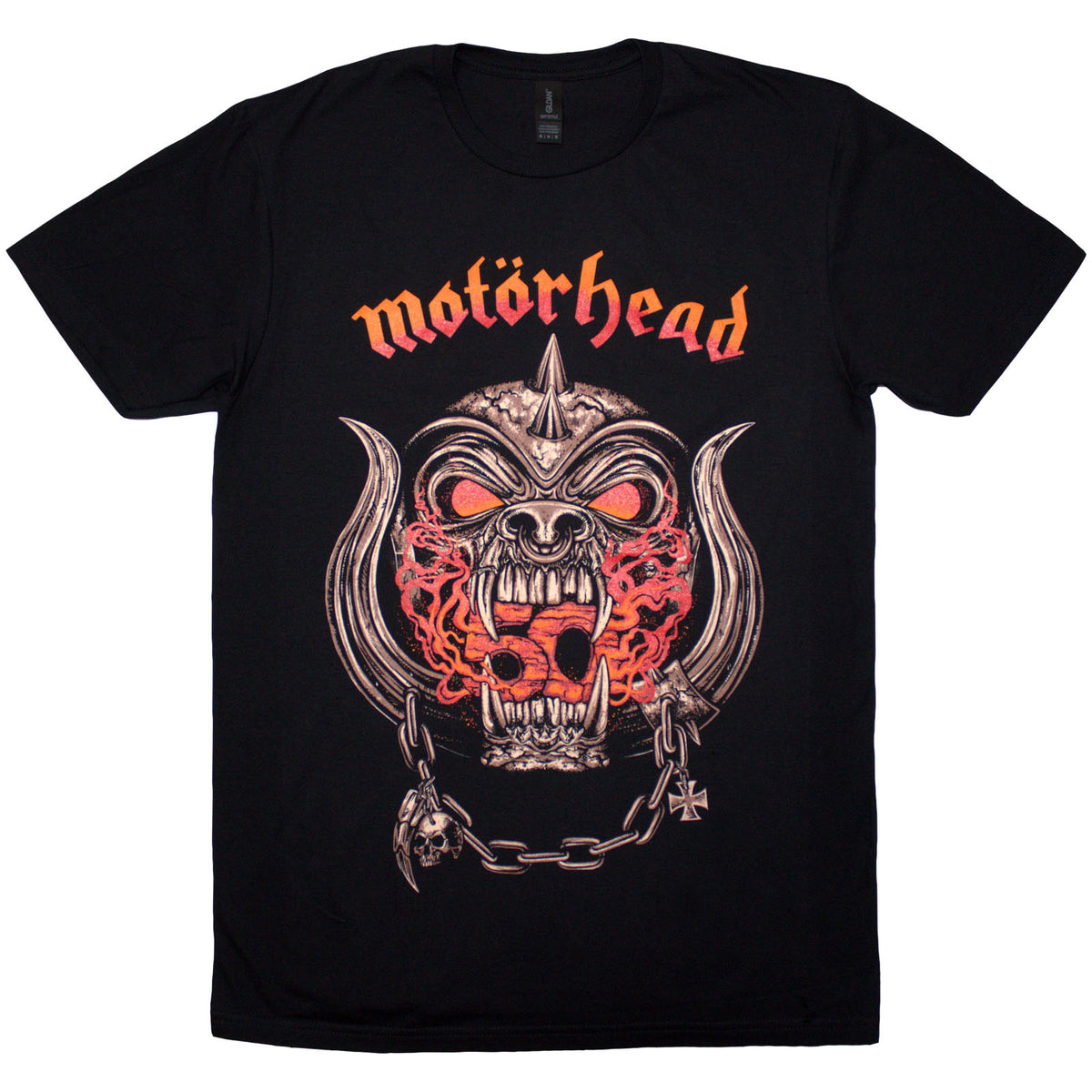 MOTORHEAD - 50 YEARS WARPIG RED GRADIENT - T-Shirt Black